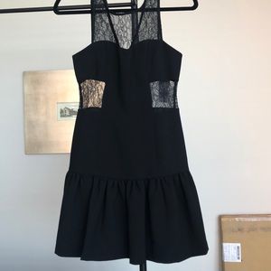 Black Lace BCBG dress